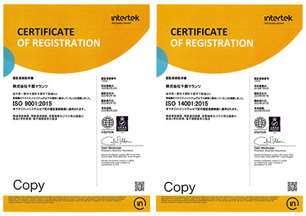 ISO 9001 / ISO 14001